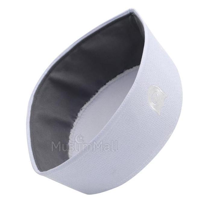 Ready Peci Malaysia Putih Polos Songkok Kopiah Putih Super Original The Kufi