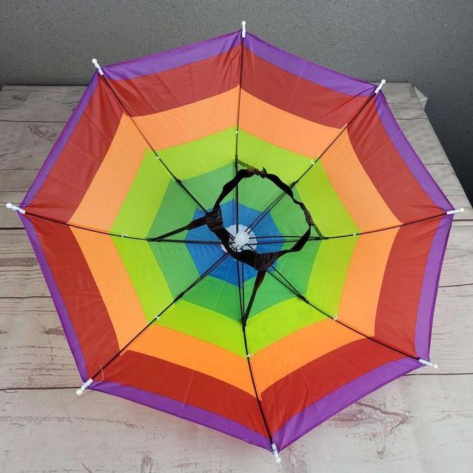 topi payung mancing,topi mancing multicolor