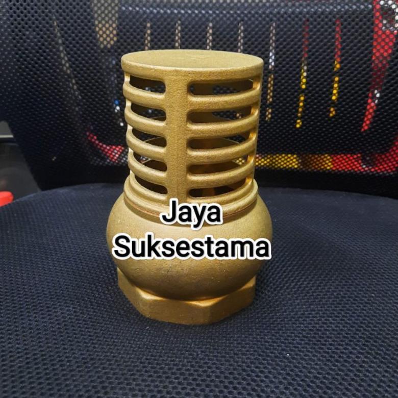 Foot Klep Gentong PN 16 - Foot Valve PN16 Kuningan 1" inch