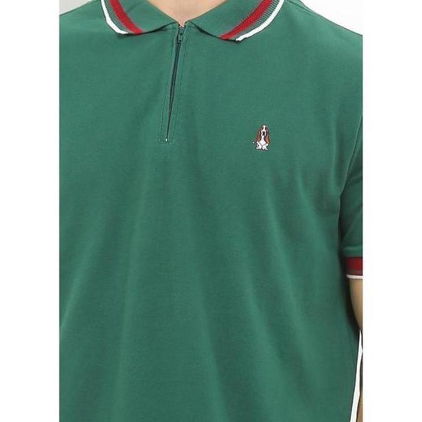 Hush Puppies Kaos Polo Pria Ginova Green