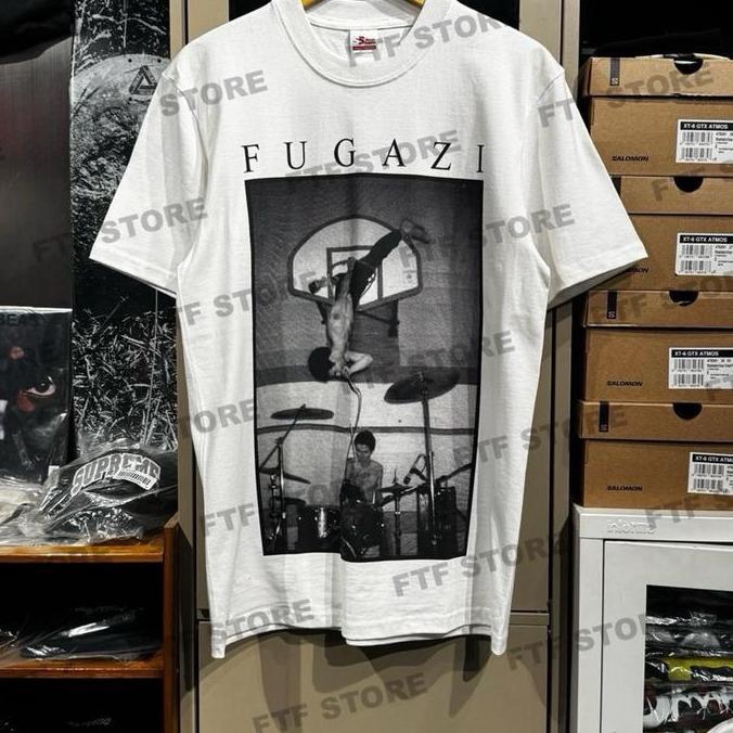 FUGAZI - GUY BASKETBALL HANGING TSHIRT