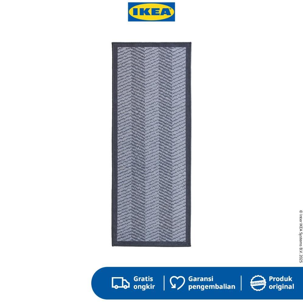 IKEA SHUFU Keset Multifungsi Abu Bergaris 45x120cm