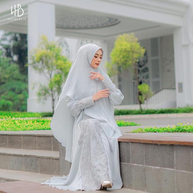 Hijaberlin - Gamis Almahira : Gamis Royal Matte Silk Mewah Dress Umrah Muslim