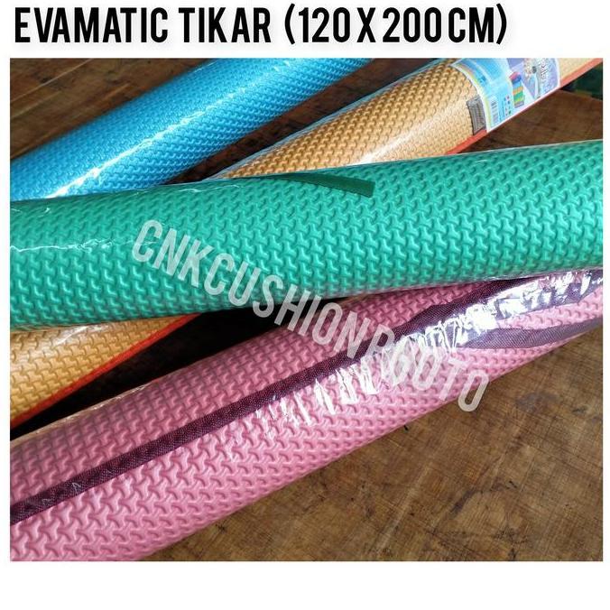 TIKAR EVAMATIC / EVA TIKAR POLOS EMBOSSED / TIKAR PIKNIK TAMAN - ANAK