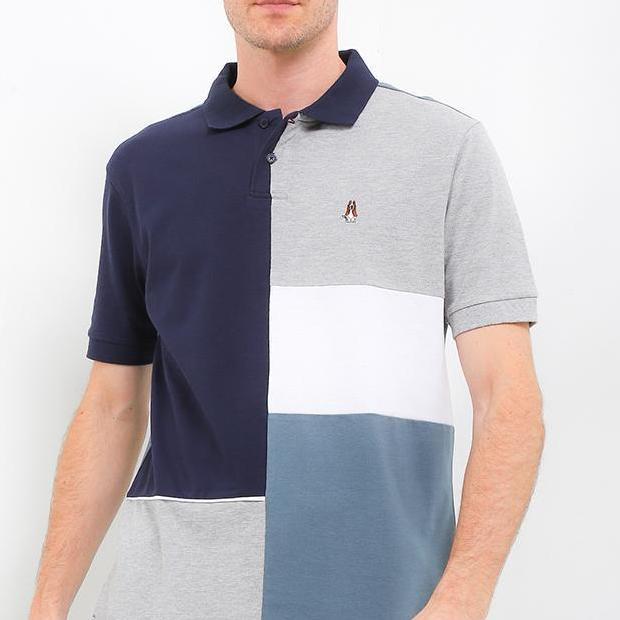 Hush Puppies Kaos Polo Pria PP MAEGU Navy