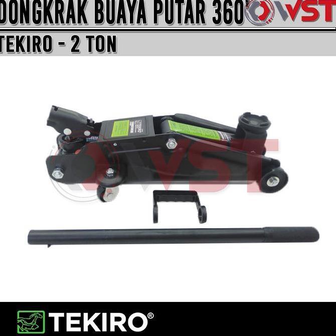 Tekiro Dongkrak Buaya Putar 2 Ton Hidrolis / 2Ton Putar / Mobil