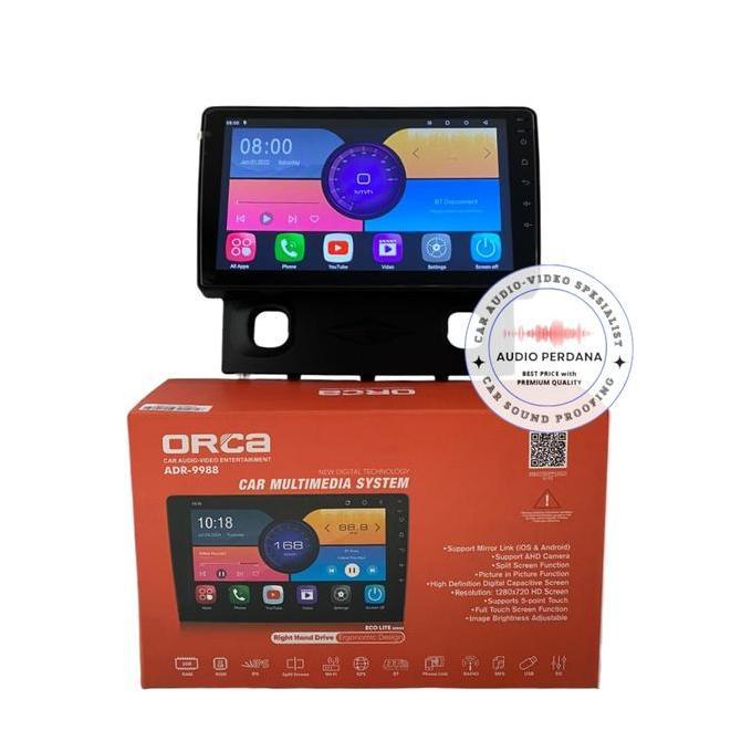 OK HEADUNIT ANDROID AUTO CARPLAY FORD ESCAPE ORCA 9988 ECO LITE 9 INCH ''