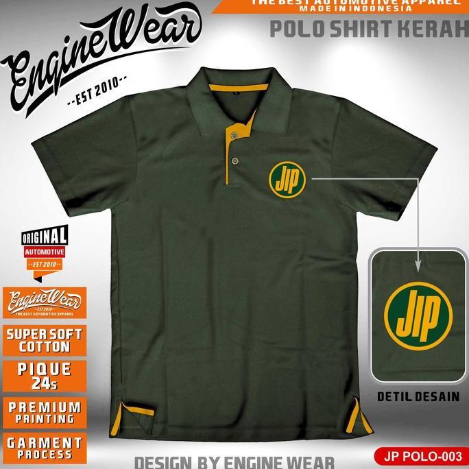 polo shirt jeep Kaos Baju Offroad Tshirt JK kaos polo rubicon CJ7 Wrangler Willys 4x4 4WD Mobil otom