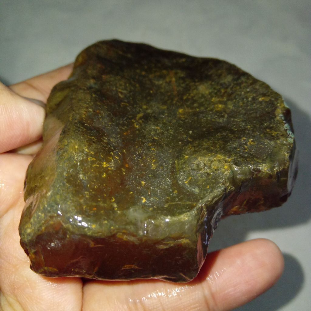 Natural Lempengan Batu Cempaka Klasik Kristal