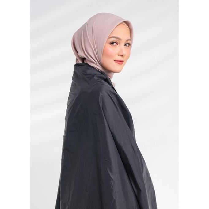 Zoya Mukena Devania Prayer Set Dewasa Bahan Parasut Zipper Depan Detail Laser Cut Atasan 109Cm Rok 1