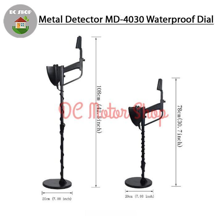 Md4030 Gold Metal Detector Emas Logam King Detektor Md-4030 Original Dan Terpercaya