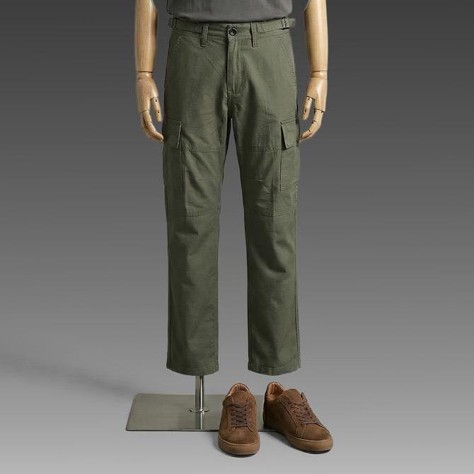 Boyboying- Jb Long Cargo Pants Ripstop Olive Green