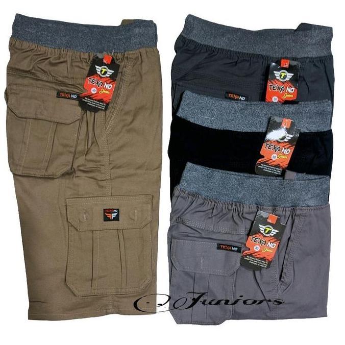 Boyboying- Celana Pendek Cargo Texano Melar  Santai
