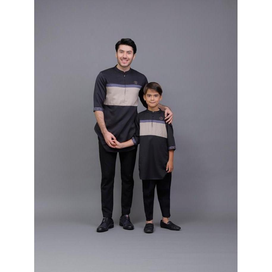 Super Promo, Baju Qurta Koko Kapelan Kurta Pakistan Ayah Dan Anak Laki - Laki Couple Bran Progress M