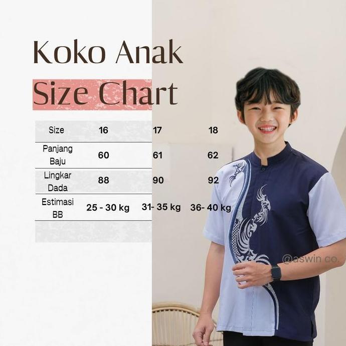 Kidsrelig- Baju Koko Anak Model Hadroh Putih Muslim Pendek Set El Regular Fit Material Premium Cotto