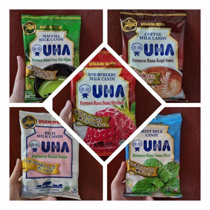Bisakirim- Permen Uha 103Gr Jepang Uha Candy Permen Rasa Susu