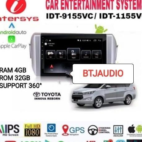 FYP HEAD UNIT TAPE MOBIL ANDROID INTERSYS INNOVA REBORN LAYAR 9" DAN 10" ''