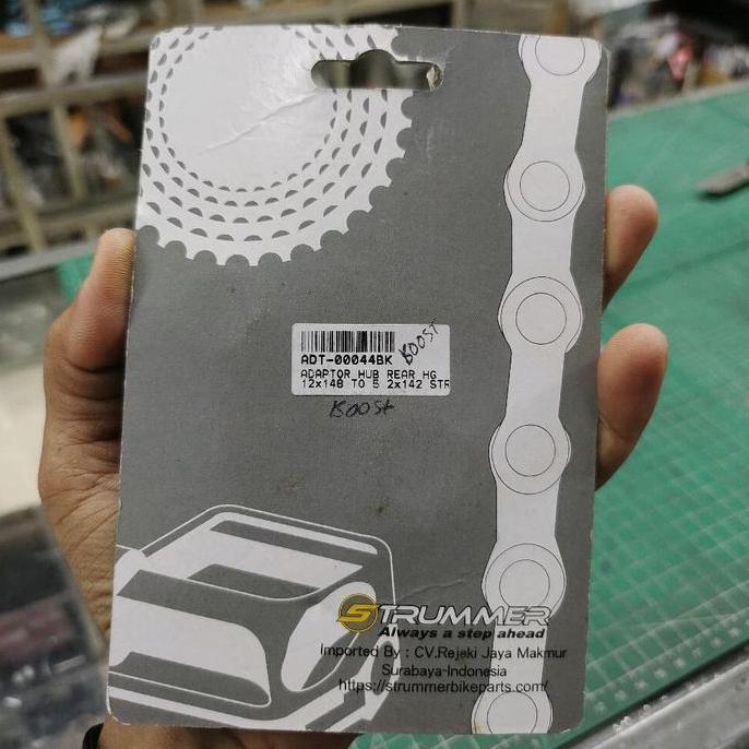 Adaptor Thru Axle Ta To Qr 142 Mm Untuk Freehub Strummer