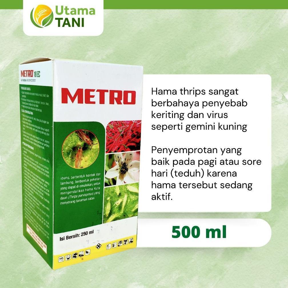 Bisa Cod Obat Insektisida Keriting Daun Cabe Cabai Metro 500 Ml Cabe Daun Kuning/ Pestisida Cabai Ca