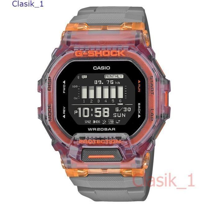 Original 100% Casio G-SHOCK GBD-200SM-1A5DR GBD-200SM-1A5 GBD-200SM gbd200 Jam Tangan Pria Bluetooth