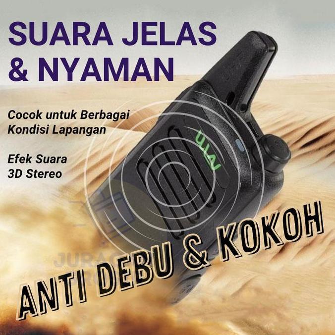 Sale Ht Wln Kd - C1 Ht Uhf Free Handsfree Lengkap Kdc1 Wlan Original