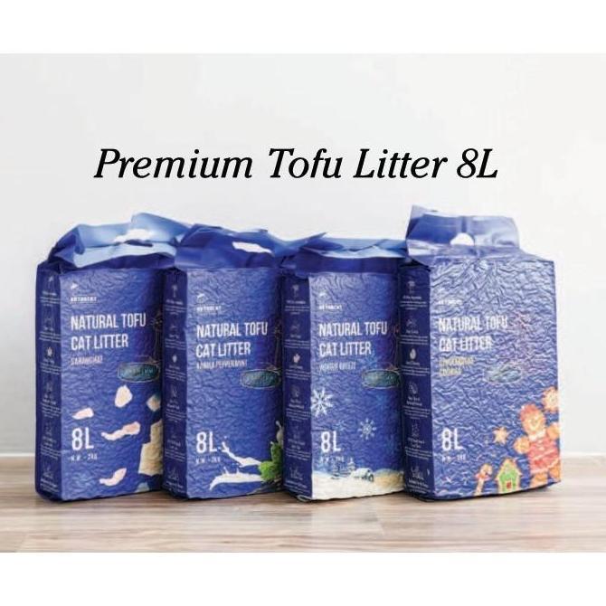 Grosir Arthacat Natural Tofu Cat Litter Premium 8L