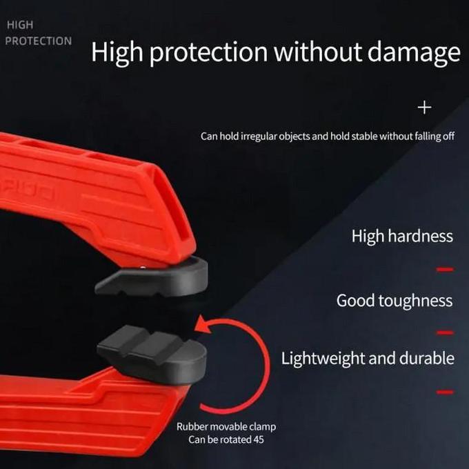 Spring Clamp 4 6 7 9 inch Klip Penjepit Kayu Besi Multiplek Klem Pegas Catok Super Kuat