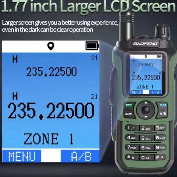 Murah Baofeng Bf-21L - Amateur Radio Handy Walkie Talkie Dual Band 5W Power - Uv-21 Pro V2