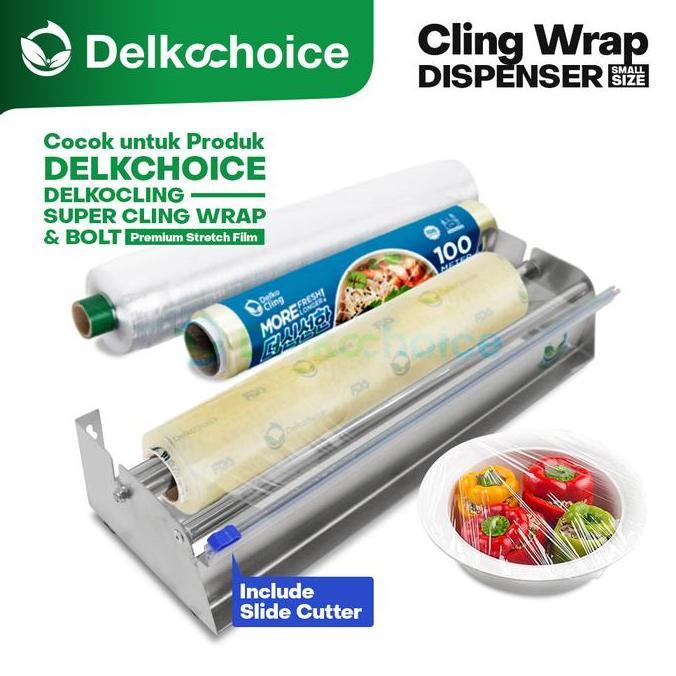 Cling Wrap Dispenser Alat Pemotong Plastik Makanan - Pemotong Plastik