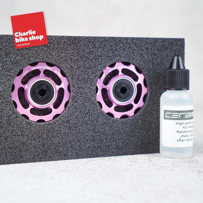 Ceramic Speed Pulley Wheels Shimano Ultegra 12 Speed Shimano 11 Speed Srm Pink Coated