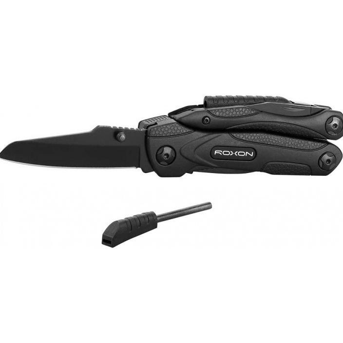 ROXON SPARK CM1349 - 14 in 1 Multitool Plier Knife Camping Hiking Outdoor Survival Defense - Pisau L