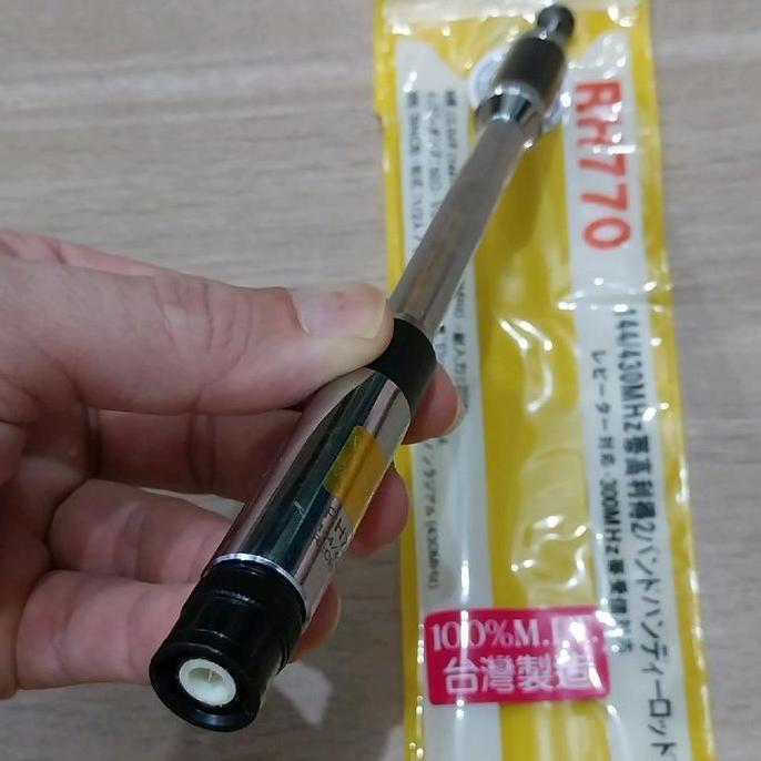 Grosir Antena Ht Jarak Jauh Super Stick Dobel Coil Rh770 Dualband Bnc Buat Icom V80 V86 U80 Alinco D