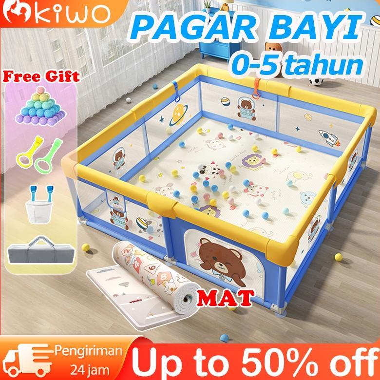 Pagar Bayi Bermain Mandi Bola Anak Pembatas Kasur Pagar Bayi Pagar Mainan Anak Playground Anak