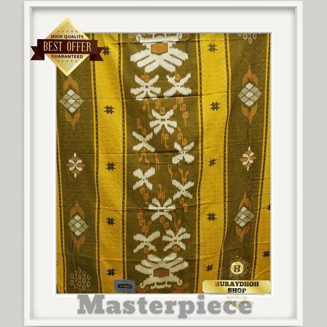 Sarung Al-Hijaz Dobby Songket Masterpiece Al-Hijaz Premium Terbaru