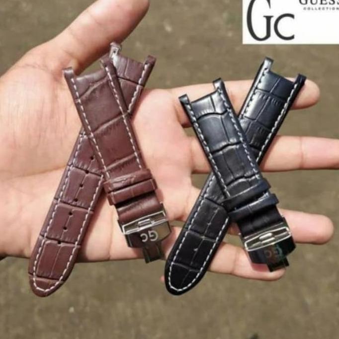 Tali Jam Tangan Kulit Guess Collection Gc Strap 22Mm Buckle Butterfly Forsale!