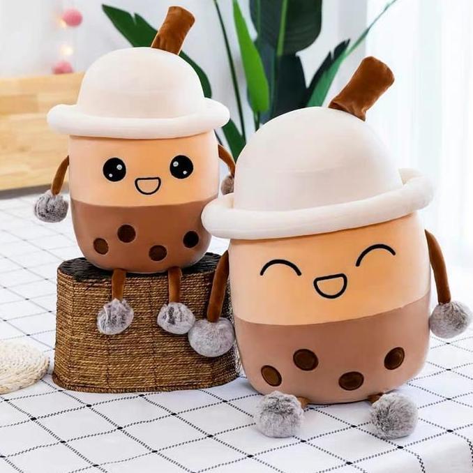 Boba Doll / Boneka Boba / Bubble Tea / Boneka Import / Boneka Ultah