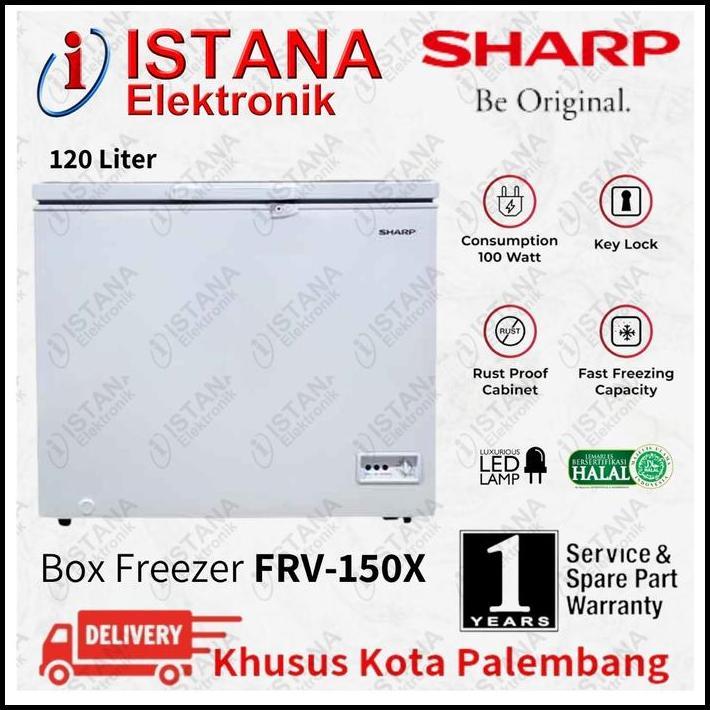 SHARP BOX/CHEST FREEZER 120 LITER FRV-150X best seller