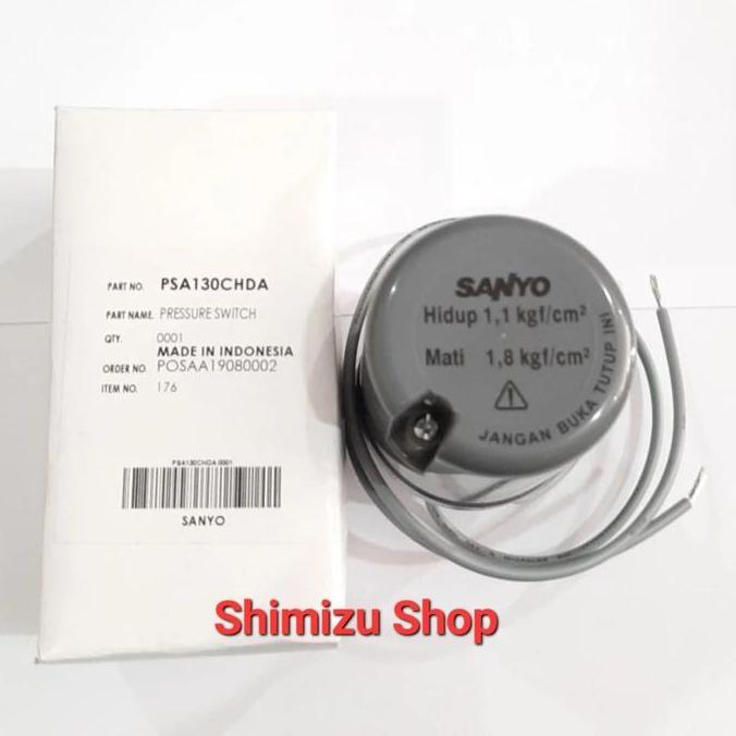 Pressure Switch Pompa Sanyo PH 130B Sanyo 125Watt Original