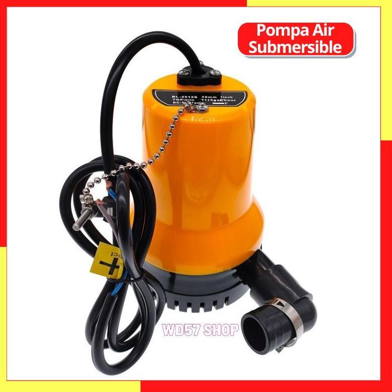 Mesin Pompa Pendorong Sedot Air Celup Submersible Water Pump Sumur Penyiraman Tanaman Sawah Kolam Ik