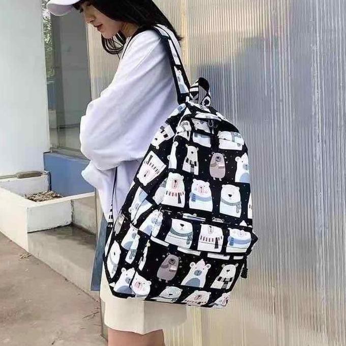 Tas Ransel Sekolah Perempuan - Tas Sekolah SD/SMP - Tas ABG Import