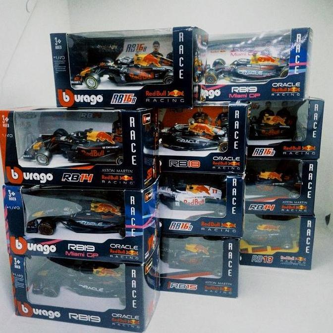 Diecast F1 Bburago F1 1:43 Oracle Red Bull Racing F1 Team Formula one Collection