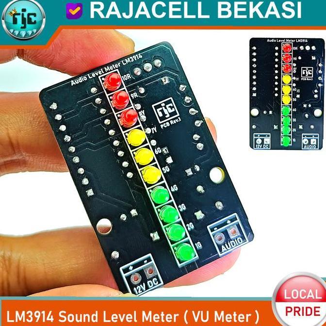 Jdg- Digital Vu Meter Mono 10 Led Audio Level Meter Display Sound Analizer