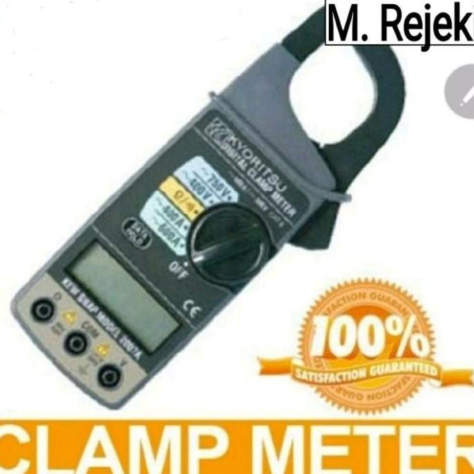KYORITSU 2007A TANG AMPERE DIGITAL CLAMP METER KYORITSU 2007A / 2007R (VERSI TERBARU) ORIGINAL DAN T