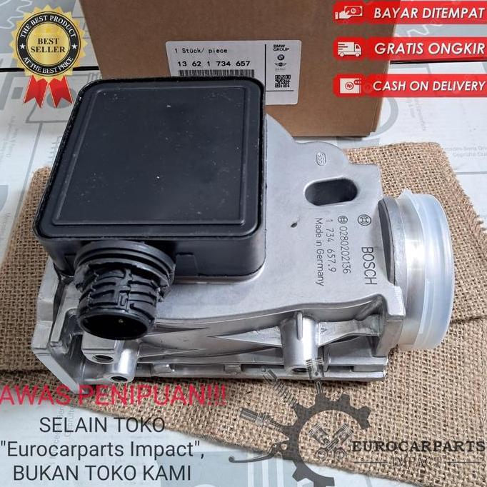 Sensor Maf Mass Air Flow Meter Bmw M40 E30 E34 E36 318I Original Sensor Udara Bmw 13621734657