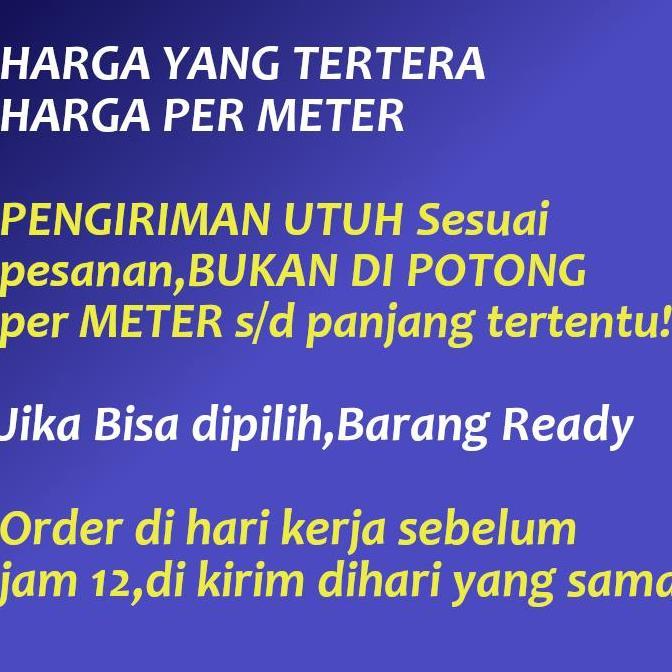Lansungkirim- Kain Keras Interlining M 10 M10 Tangerine Staplek Stapleks Meteran