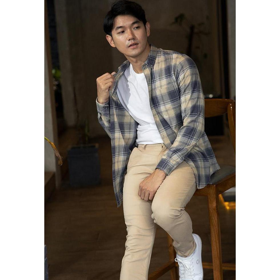 Kemeja flannel cotton oxcon kemeja flanel