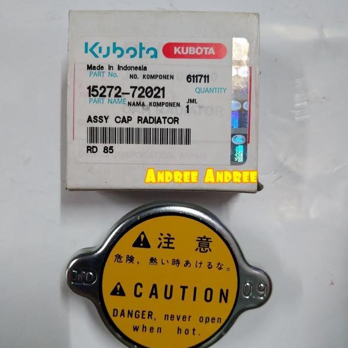 "'''] Tutup Cap Radiator Kubota KND220 KND250 KND315 Original