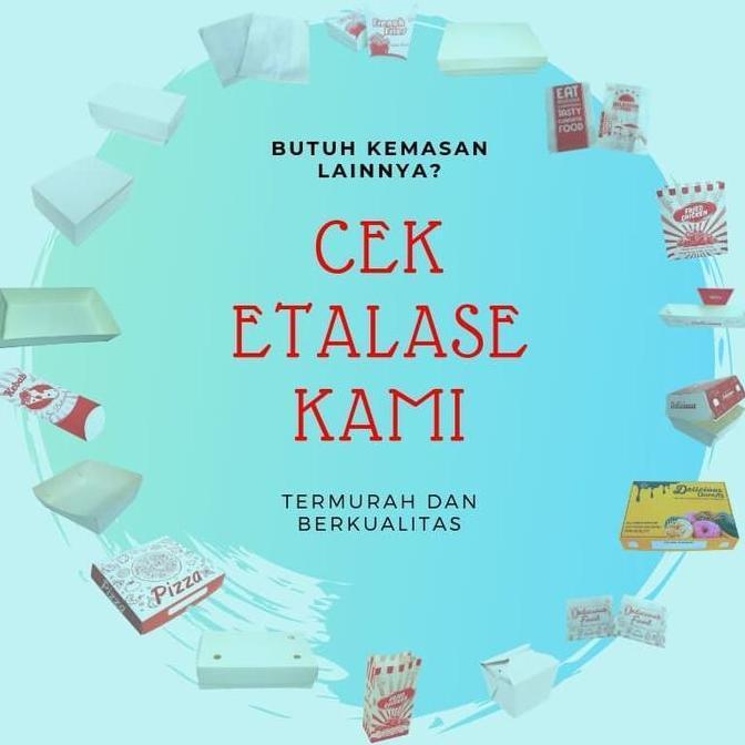 Sayuroi- Dus Kentang Goreng Panjang, Box Kentang, Kemasan Kentang Goreng