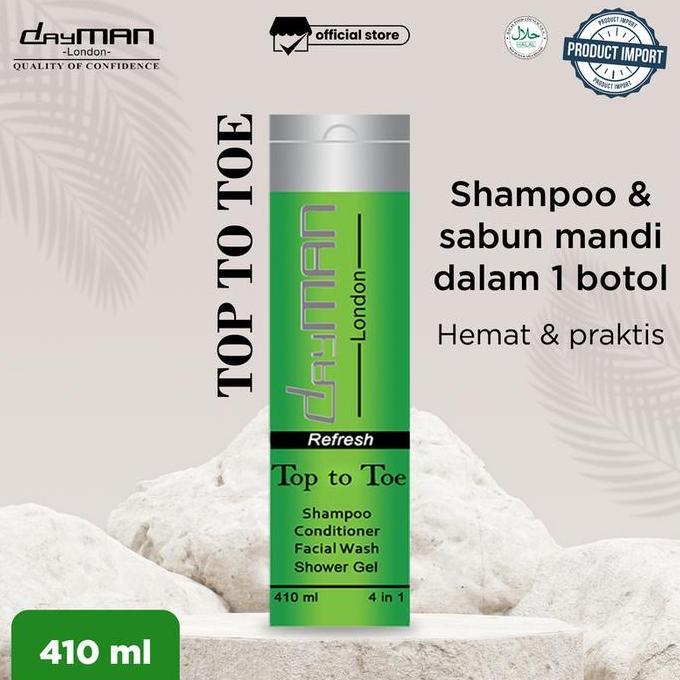 Wassw- Dayman Top To Toe Refresh 410Ml