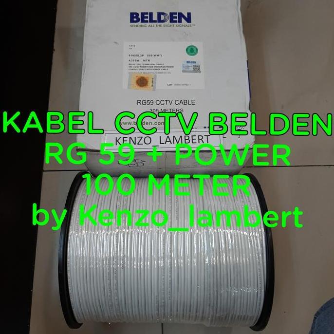 Actionx- Kabel Cctv Rg59 Belden 100Meter / Belden Cctv / Rg 59
